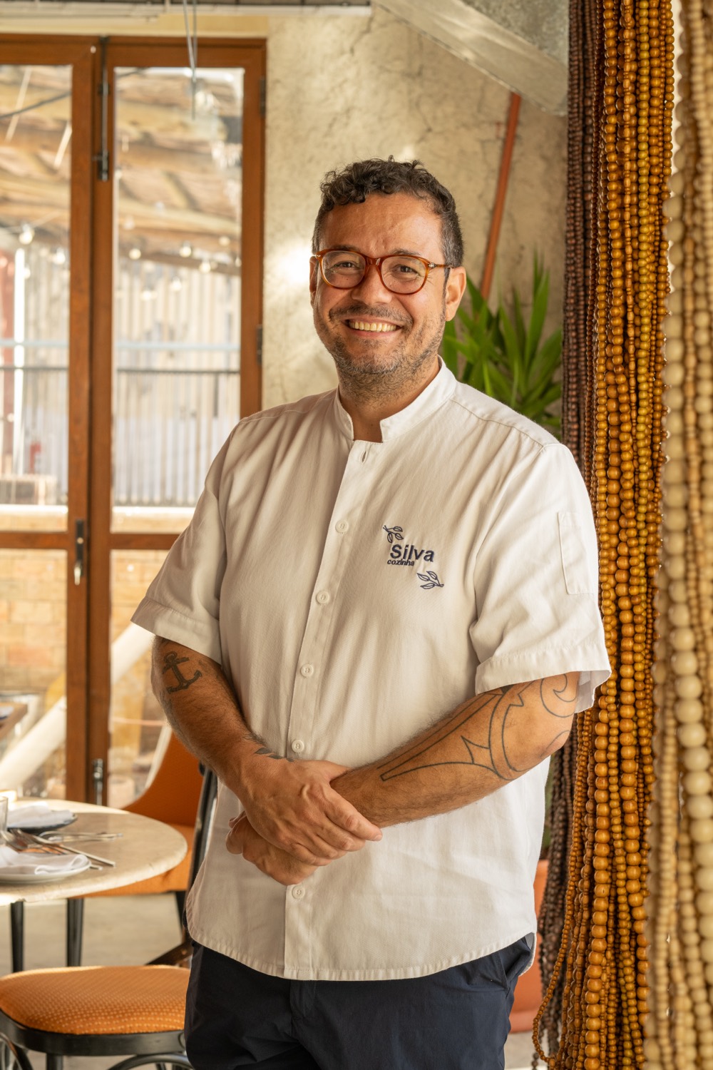 Chef Ricardo Silva no Silva Cozinha, restaurante em Salvador